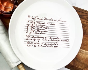 the ultimate giving plate with your loved ones handwriting