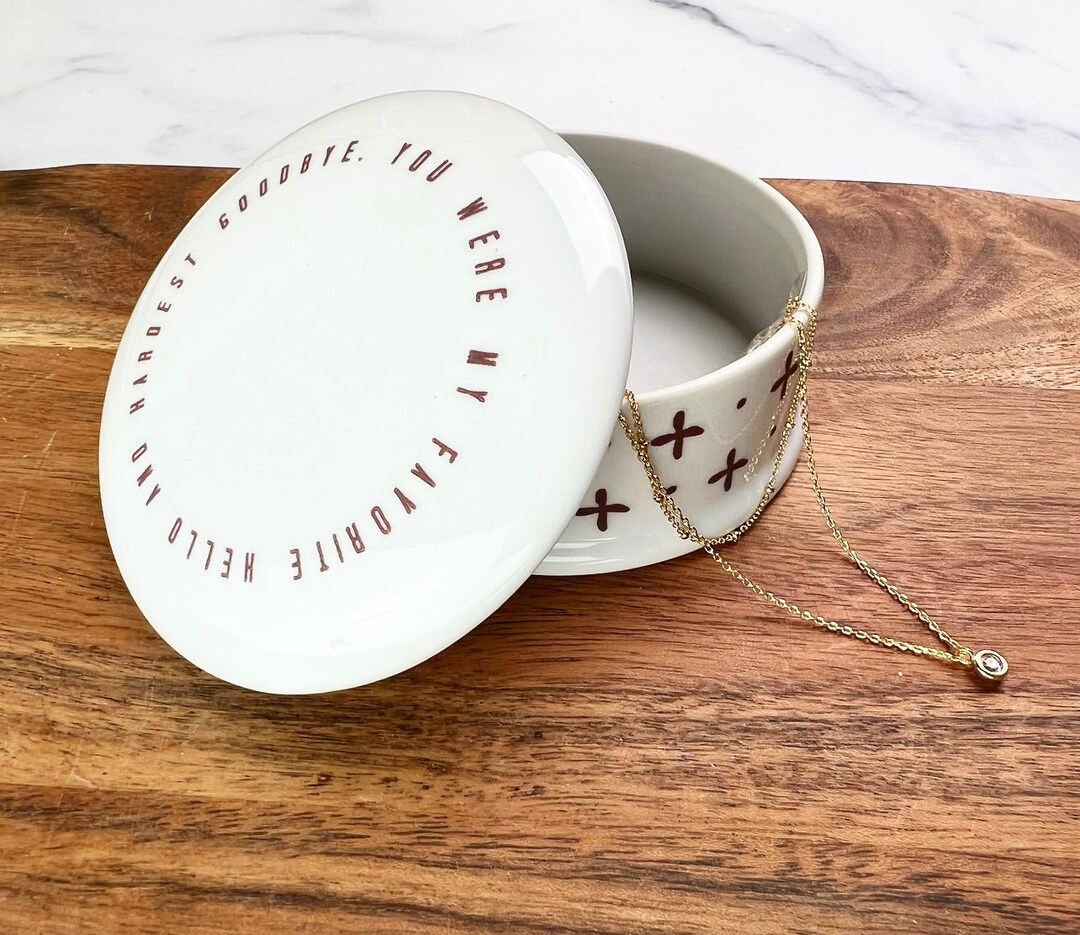 Uplifting Sympathy or Grief Gift - Friendship or Family Sympathy Dish ...