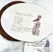 RECIPE PLATE, recipe display, handwriting, custom plate, hand writing, hand written transfer, chef gift, giving plate, chef, kitchen decor 