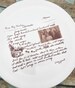 memorial gift, chef gift, kitchen decor, handwriting transfer, handwriting, hand writing, keepsake, recipe transfer, recipe plate, custom 