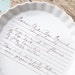 Famous family recipe transferred here - take your grandmas recipe and make it a permanent display in your kitchen. 