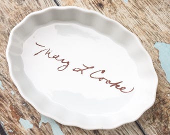 Sympathy or Grief Gift - Friendship Family - Sympathy Dish - Memory Dish