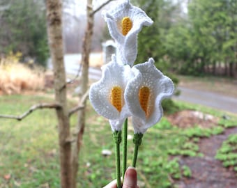 Crochet Bouquet #2 Calla Lily
