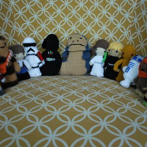 Crochet Star Wars Characters Set 1