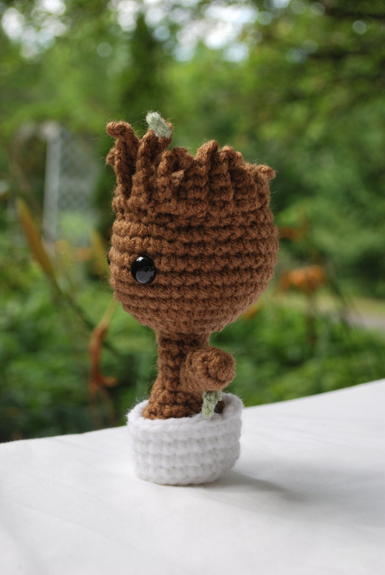 Crochet Little Baby Groot image 2