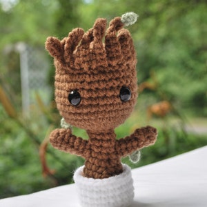 Crochet Little Baby Groot image 1