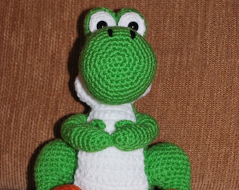 Crochet Yoshi look a like