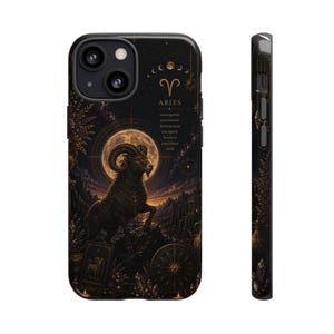 Aries Zodiac Ram Phone Case | Astrological Constellation Capricorn Style
