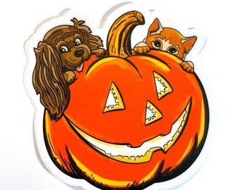 VINYL STICKER - Vintage Halloween Sticker