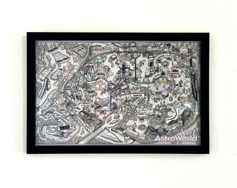 IMPRIMIR - Mapa del parque temático Astroworld