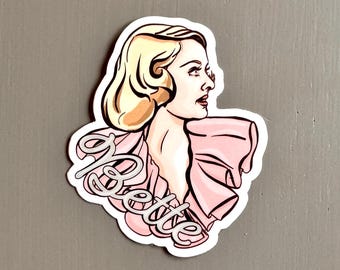 PEGATINA DE VINILO - Bette Davis