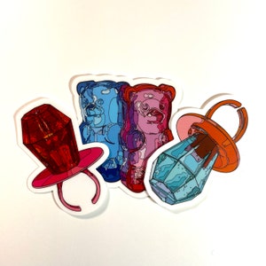 VINYL STICKER SET - Candy bundle