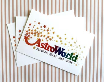 POSTALES PREMIUM - Fecha de apertura y cierre de Astroworld
