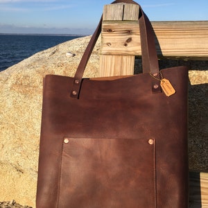 Leather Tote Bag