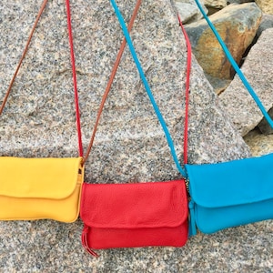 Deerskin Leather Cross Body Bag