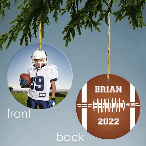 Football Ornament - Etsy