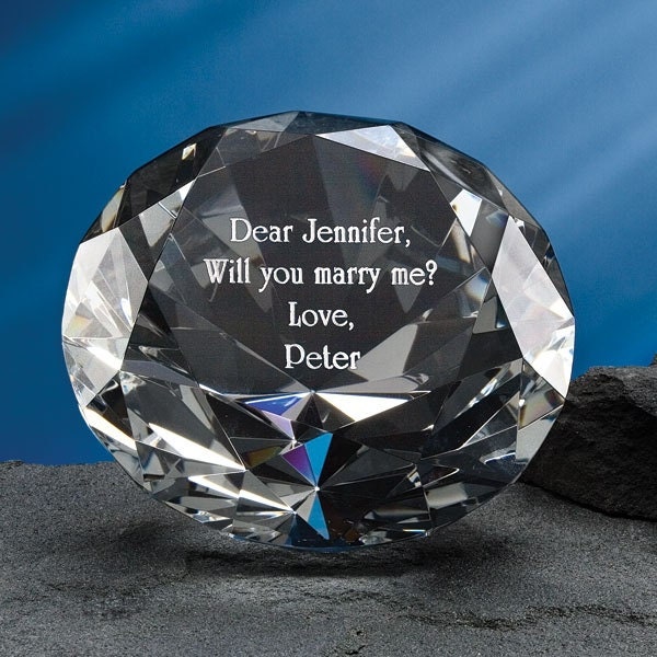 Engraved diamond deals