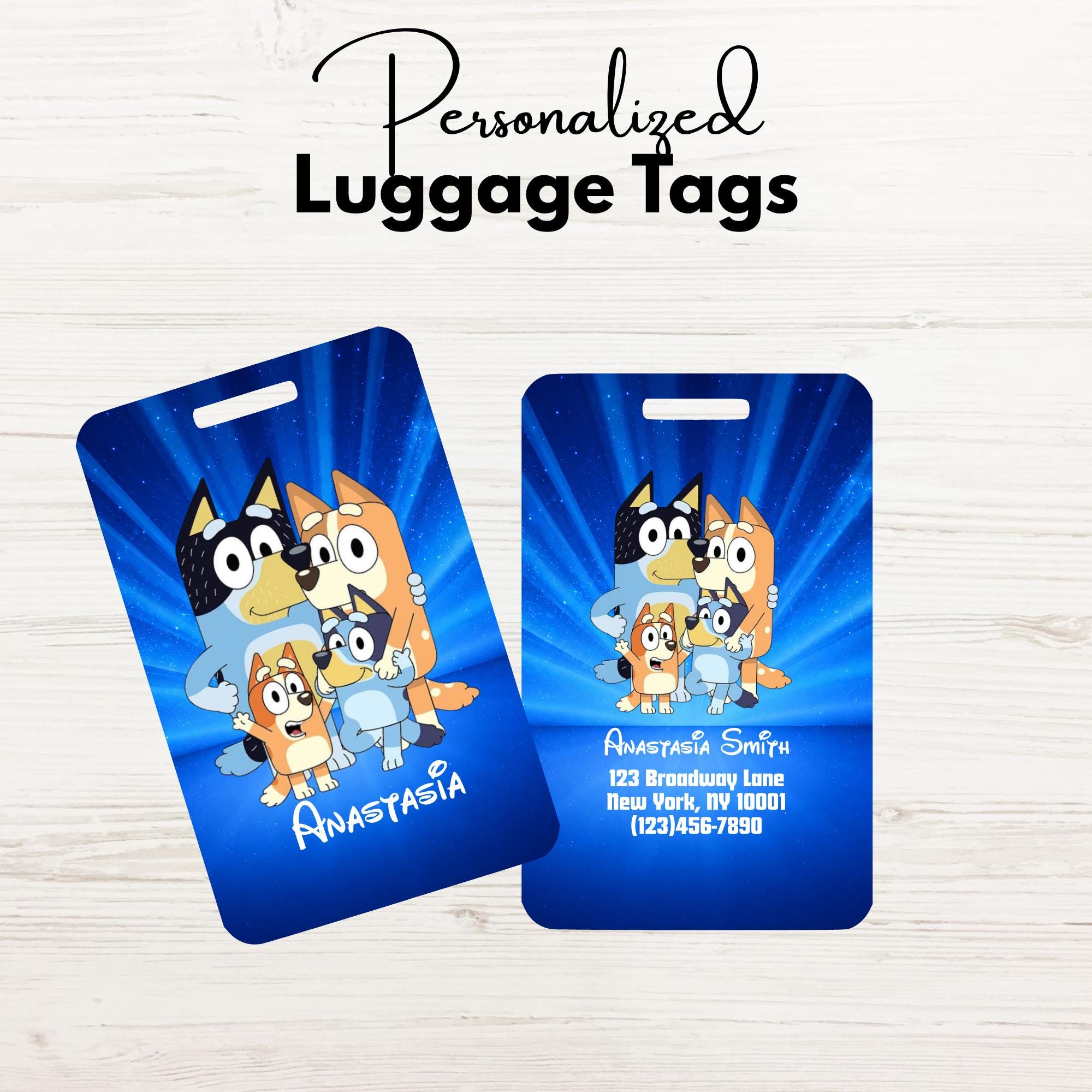 Bluey kid suitcase - Etsy 日本