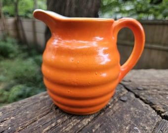 Orange Creamer, vintage from Japan