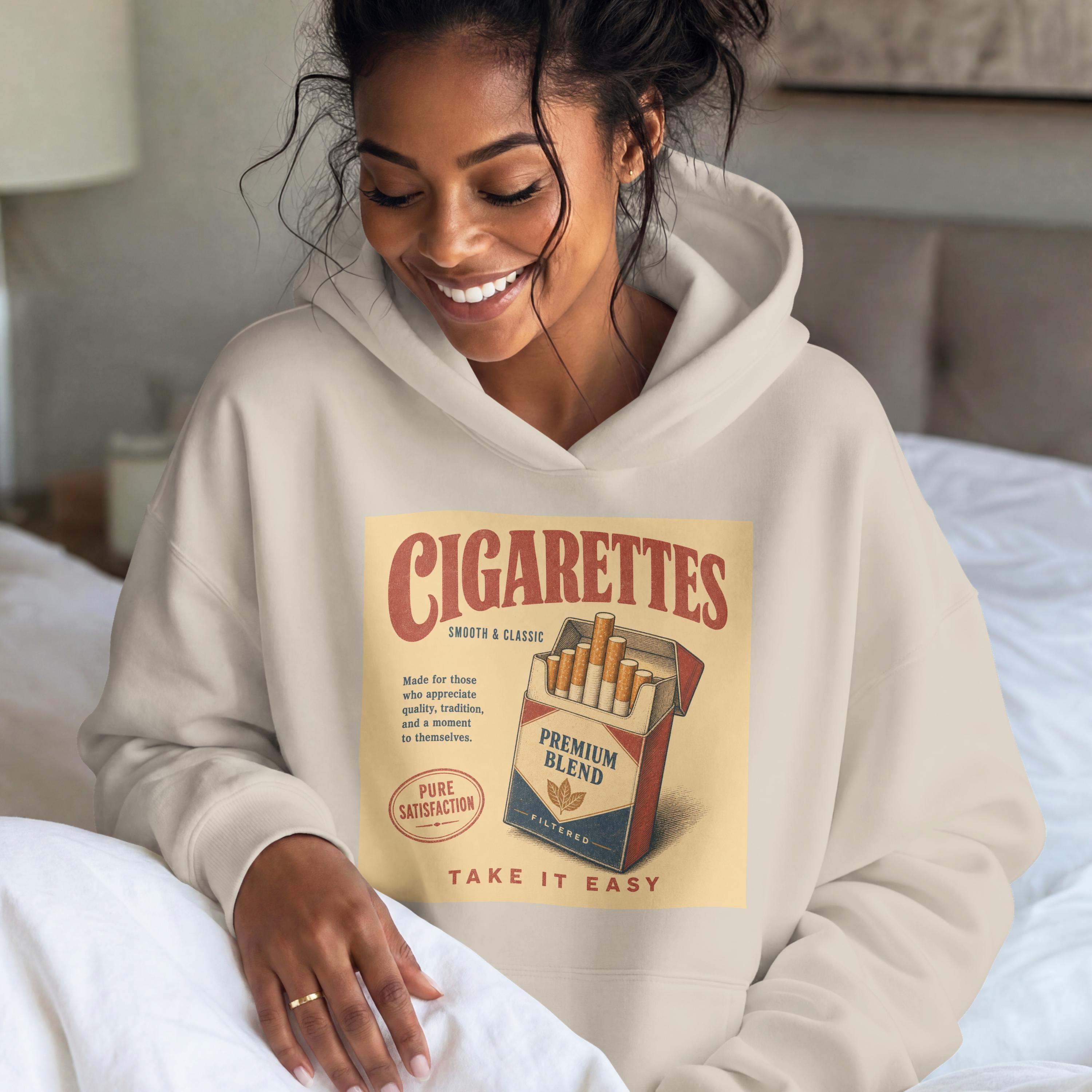Cigarette Y2k Hoodie - Etsy