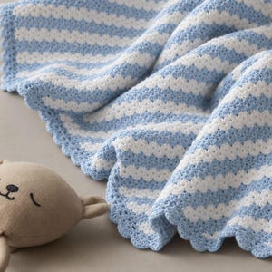 Textured Iris Stitch Crochet Baby Blanket Pattern, Crochet Pattern with Photos (Digital PDF)