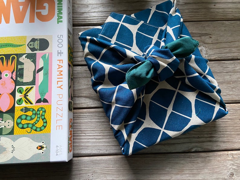 Furoshiki Cloth Gift Wrapping / Multi-purpose Clothreversible Reusable ...