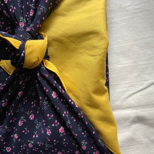 Furoshiki Geschenktuch Wickeltuch / wendend wiederverwendbar Geschenk Tuch wrap : ChiffonMuslin