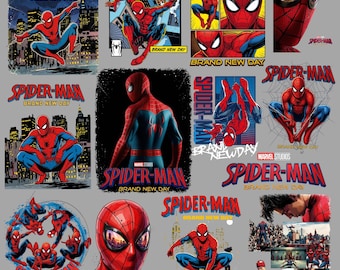 Spider Cartoon Png Bundle, Comic Book Hero Png, New Movie Superhero Png, Superhero Cartoon Png, New Day Comic Art Png, Comic Book Hero Png