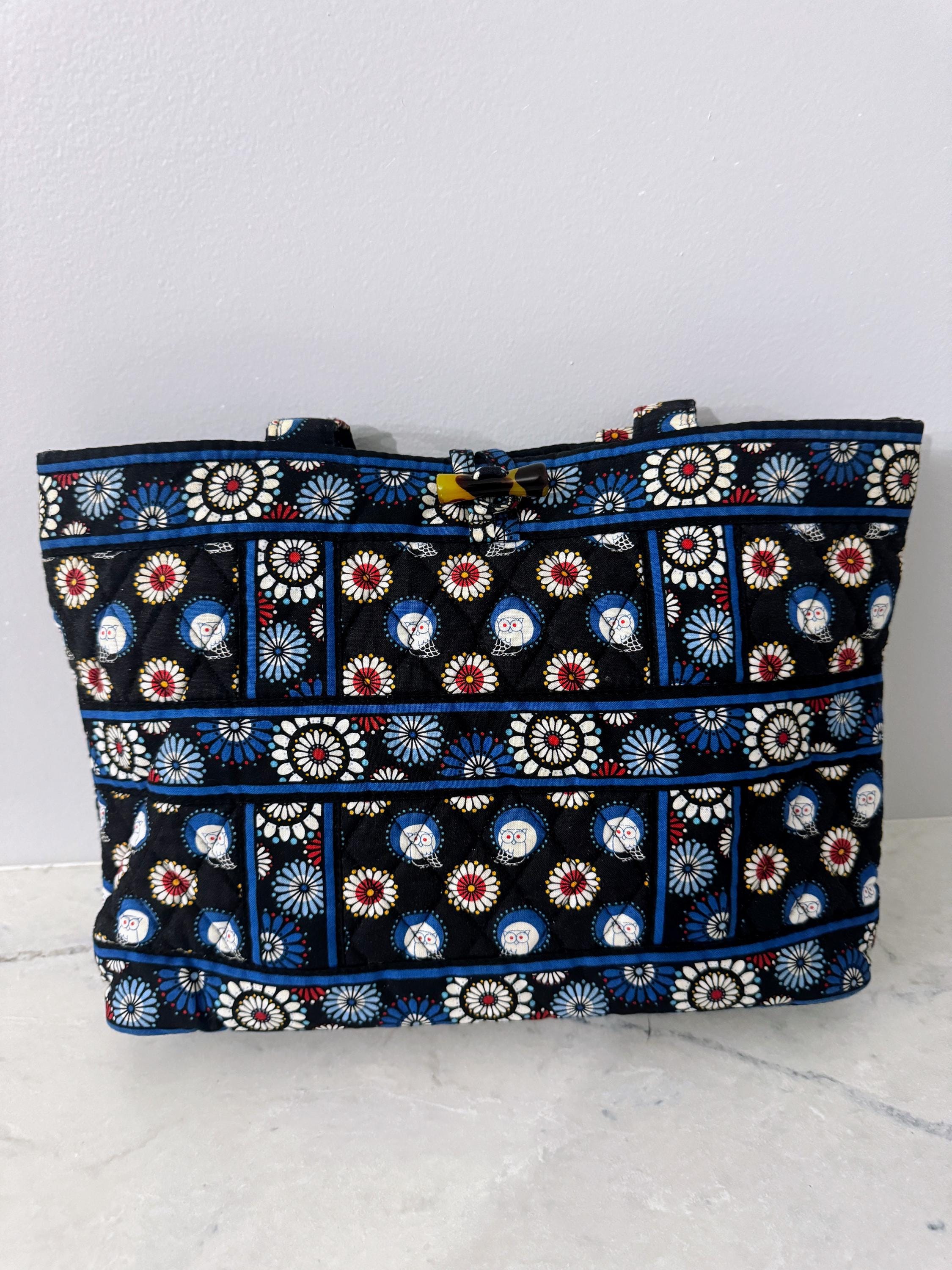 Vera Bradley Night Owl Shoulder Tote Bag