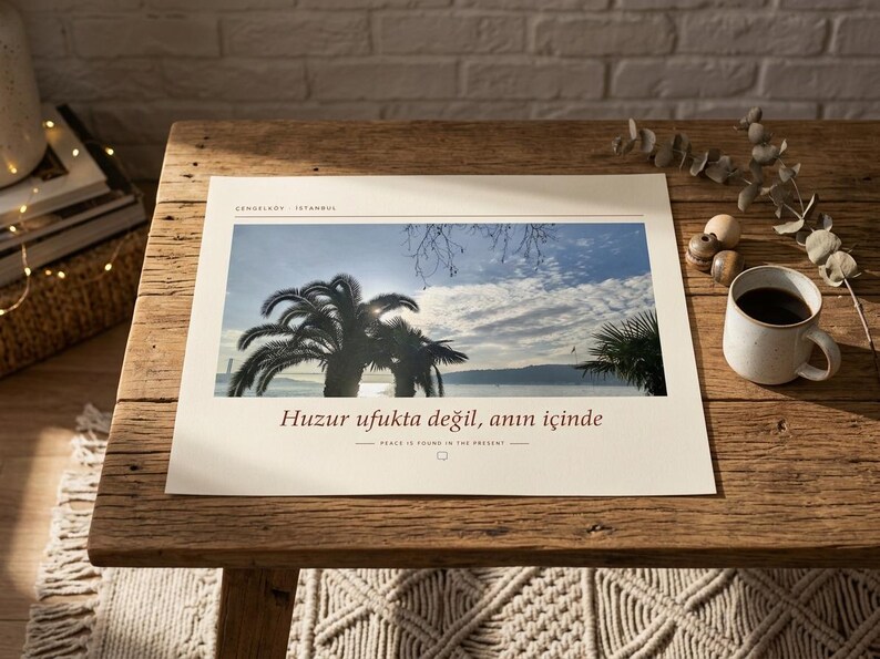 Cengelköy Bosphorus Photography Print | Istanbul Wall Art | Turkey Travel Poster | Unframed Fine Art Giclée Print image 4