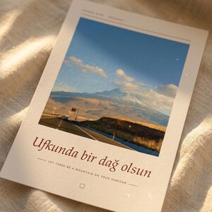 Photographie du Mont Hasan | Paysage de Turquie | Affiche de voyage Aksaray | Impression giclée d'art sans cadre image 7