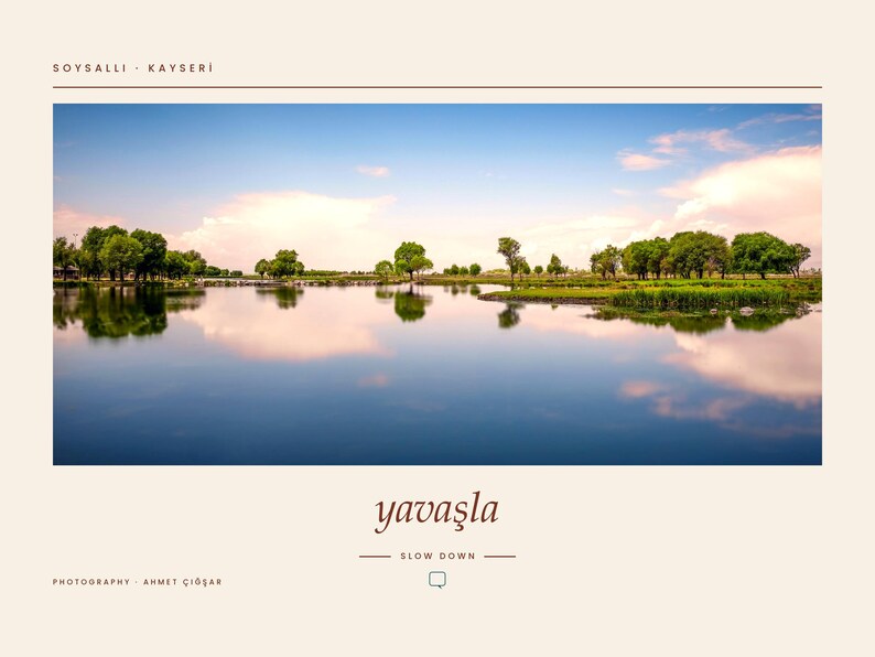 Framed Kayseri Landscape Photography Print | Soysallı Nature Park Wall Art | Turkey Lake Poster | Fine Art Giclée Print imagen 7
