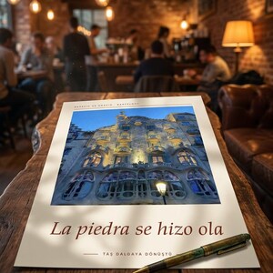 Impresión fotográfica de Casa Batlló / Barcelona España Arte mural / Cartel de viaje de Gaudí / Impresión Giclée de bellas artes sin enmarcar imagen 6
