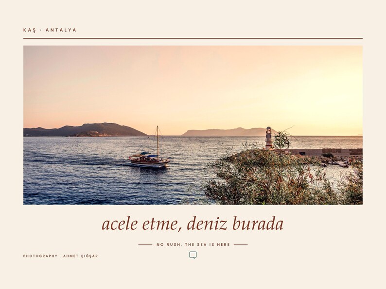 Kaş Sunset Photography Print | Antalya Turkey Coastal Wall Art | Mediterranean Sea Poster | Unframed Fine Art Giclée Print image 1