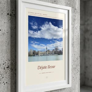 Framed El Retiro Park Photography Print | Madrid Spain Wall Art | Madrid Fine Art Poster | Nature Giclée Print imagen 3