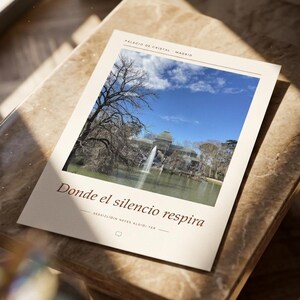 Framed Madrid Photography Print | El Retiro Park Wall Art | Madrid Spain Fine Art Poster | Nature Giclée Print imagem 6