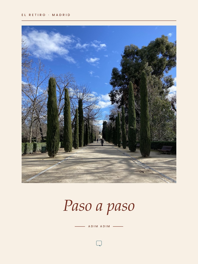Framed El Retiro Park Photography Print | Madrid Spain Wall Art | Madrid Fine Art Poster | Nature Giclée Print image 2