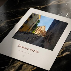 Sempre Dritto Poster | Bologna Italy Wall Art | Italian Street Photography Print, Bologna Travel Decor, Fine Art Giclée Print afbeelding 6