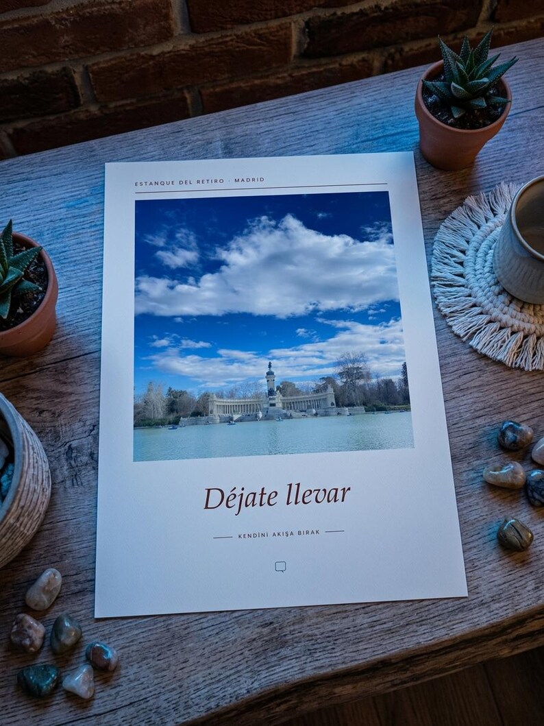 El Retiro Park Photography Print | Madrid Spain Wall Art | El Retiro Travel Poster | Unframed Fine Art Giclée Print image 7