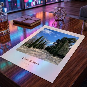 Fotografía del Parque del Retiro / Arte mural en Madrid, España / Póster de viaje del Retiro / Impresión Giclée de alta calidad sin marco imagen 4