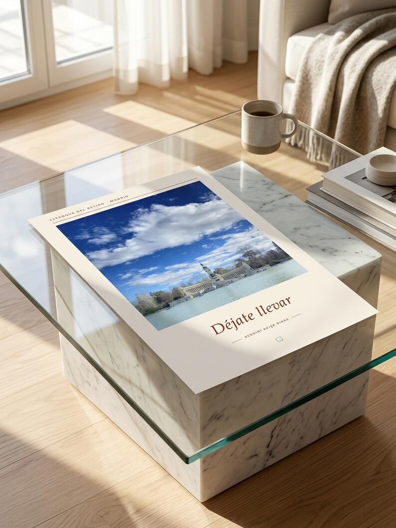 El Retiro Park Photography Print | Madrid Spain Wall Art | El Retiro Travel Poster | Unframed Fine Art Giclée Print image 3