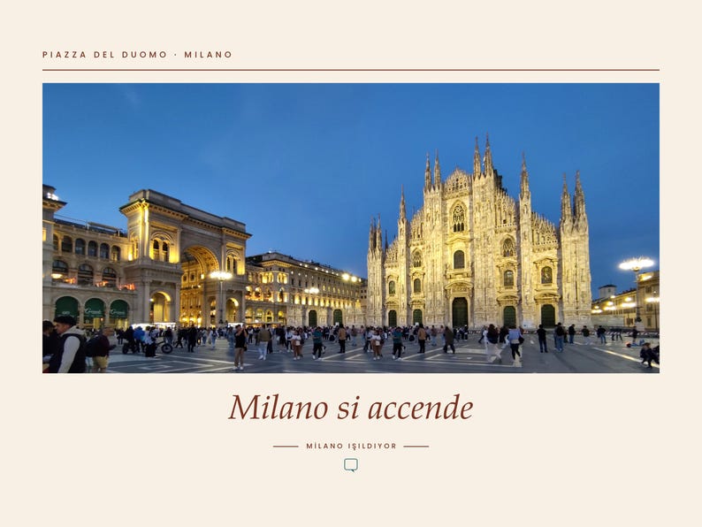 Framed Milan Photography Print | Piazza del Duomo Wall Art | Milan Italy Fine Art Poster | Cityscape Giclée Print imagen 2