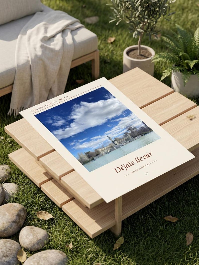 El Retiro Park Photography Print | Madrid Spain Wall Art | El Retiro Travel Poster | Unframed Fine Art Giclée Print image 5