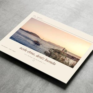 Kaş Sunset Photography Print | Antalya Turkey Coastal Wall Art | Mediterranean Sea Poster | Unframed Fine Art Giclée Print image 4