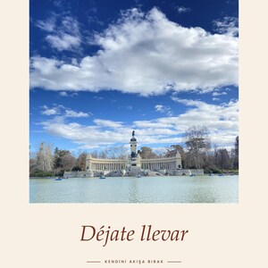 El Retiro Park Photography Print | Madrid Spain Wall Art | El Retiro Travel Poster | Unframed Fine Art Giclée Print image 1