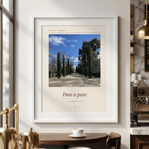 Fotografía del Parque del Retiro / Arte mural en Madrid, España / Póster de viaje del Retiro / Impresión Giclée de alta calidad sin marco imagen 2