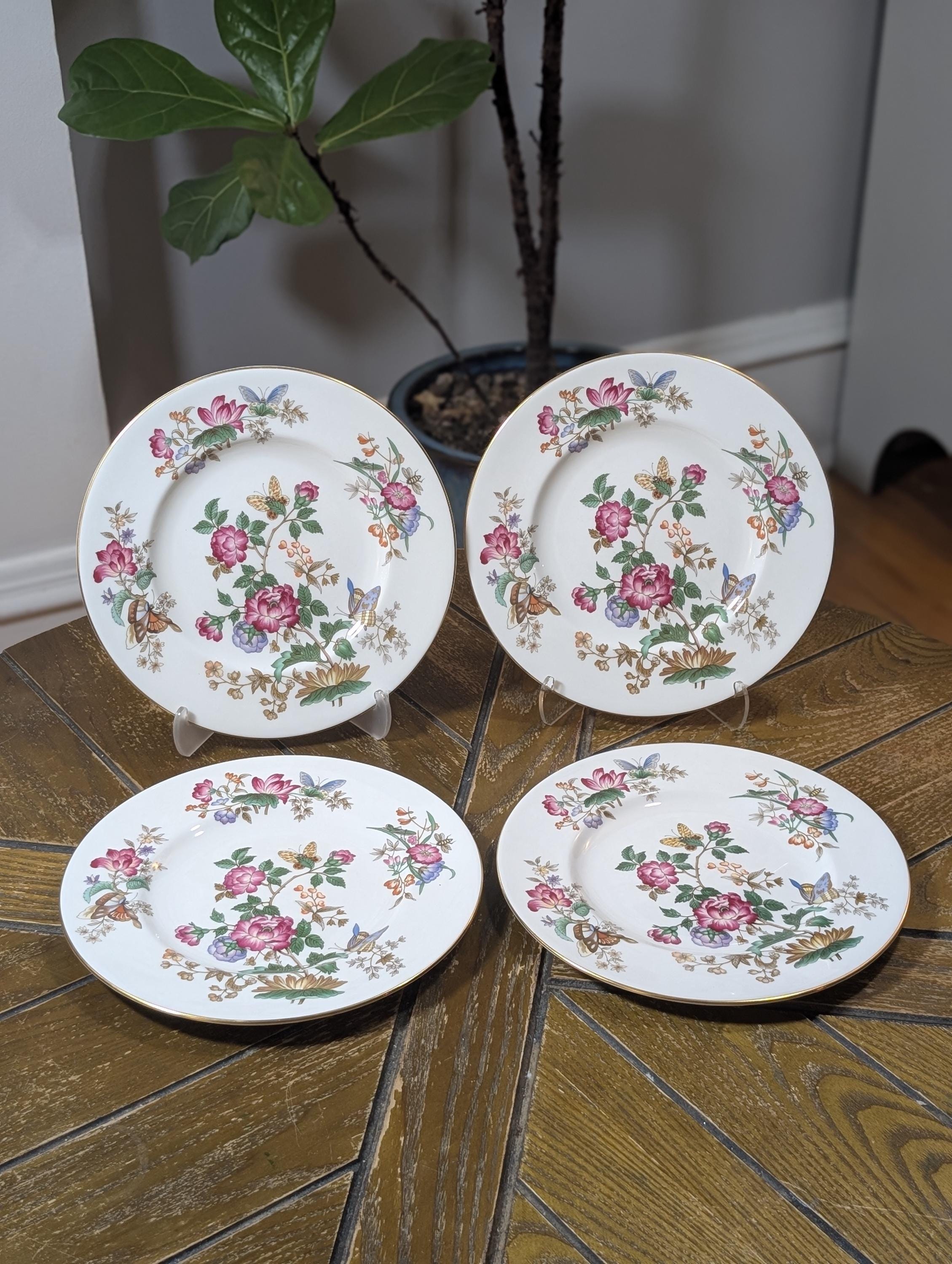 Wedgewood White Bone China Salad Plates - Etsy