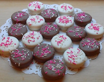 Chocolate Covered Sandwich Cookies - Chocolate Favors