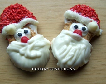 Nutter Butter Santa - Kids party favors -  - Christmas stocking stuffers - Christmas favors