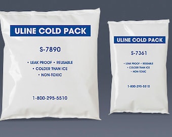 COLD PACKS - above 75 degrees